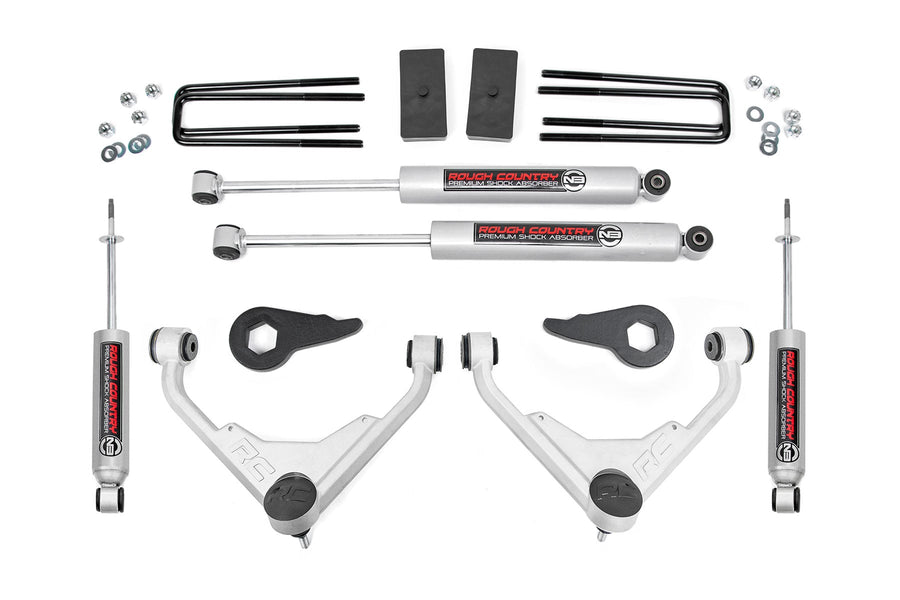 Kit de Elevación de 3 Pulgadas | Chevy/GMC 2500HD/3500HD/Suburban 2500/Yukon XL 2500 (01-10)