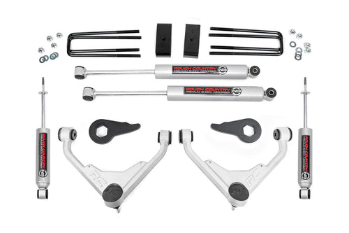 Kit de Elevación de 3 Pulgadas | FK/FF Code | Chevy/GMC Sierra/Silverado 2500 HD Suburban/Yukon XL 2500 (01-10)