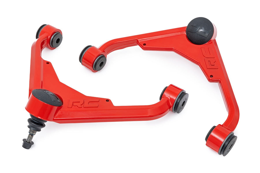 Rojo Brazos de Control Superiores Forjados | Elevación de 3 Pulgadas | Chevy/GMC 2500HD (01-10)