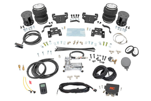 Kit de Resorte de Aire con Compresor | Controlador Inalámbrico | Kit de Elevación de 6 Pulgadas | Chevy/GMC 2500HD (01-10)
