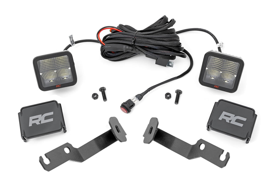 Kit de Luces LED | Montaje tipo Ditch | 2" Spectrum Pair | Spot | Toyota Tacoma (05-15)