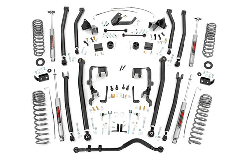 Suspension Rough Country Brazos Largos  4" JK 2007-2011 4 puertas
