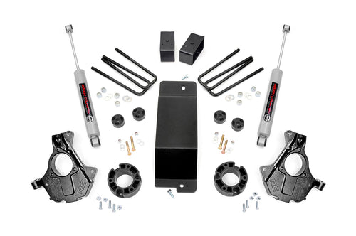 Kit de Elevación de 3.5 Pulgadas | Brazo de Control Inferior de Acero Fundido | Chevy/GMC 1500 (07-13)