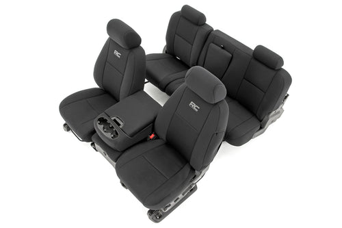Fundas de Asiento | FR 40/40/20 & RR Full Banca | Chevy/GMC 1500/2500HD (07-13)