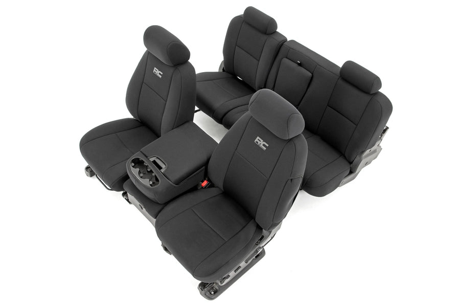Fundas de Asiento | FR 40/40/20 & RR Full Banca | Chevy/GMC 1500/2500HD (07-13)