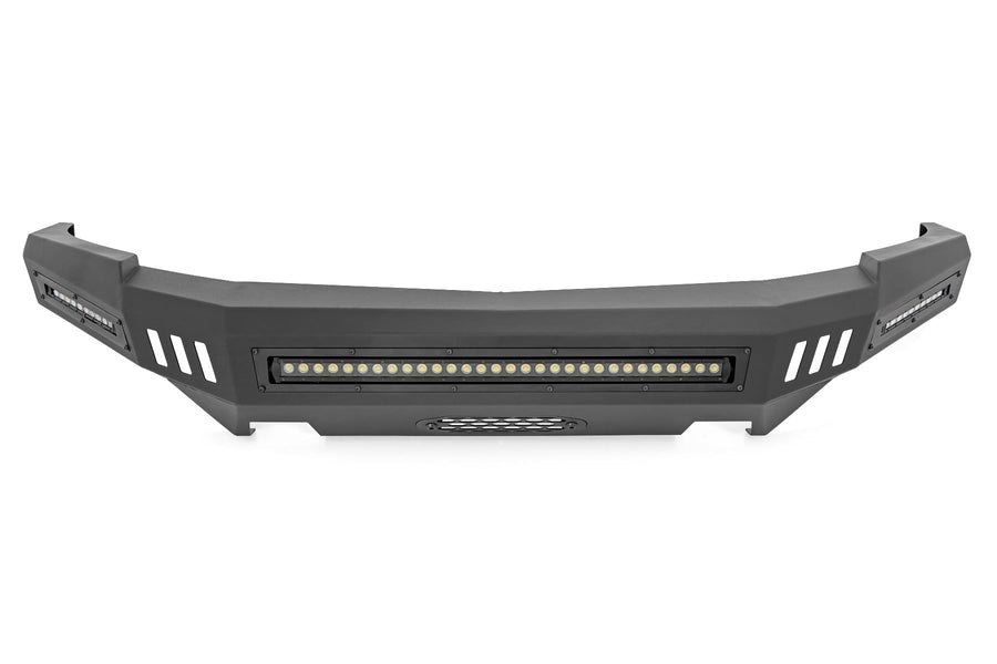 Defensa Delantera de Alta Altura Libre | BLK LEDs | Chevy Silverado 1500 2WD/4WD (07-13)
