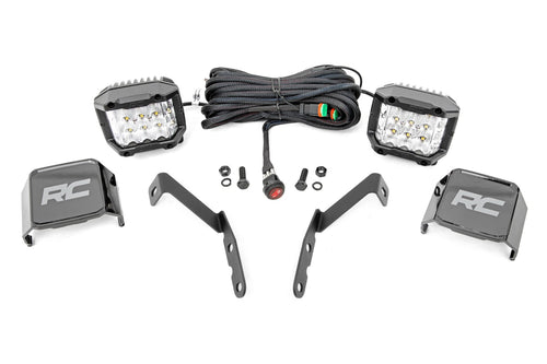 Kit de Luces LED | Montaje tipo Ditch | 3" OSRAM | Ancho | Chevy 1500 & Chevy/GMC 2500HD/3500HD (07-14)