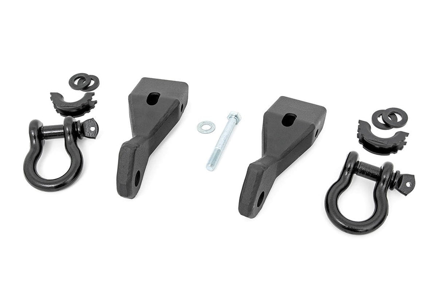 Soportes para Ganchos de Remolque | Combo de Grillete D | Chevy/GMC 1500 (07-13)