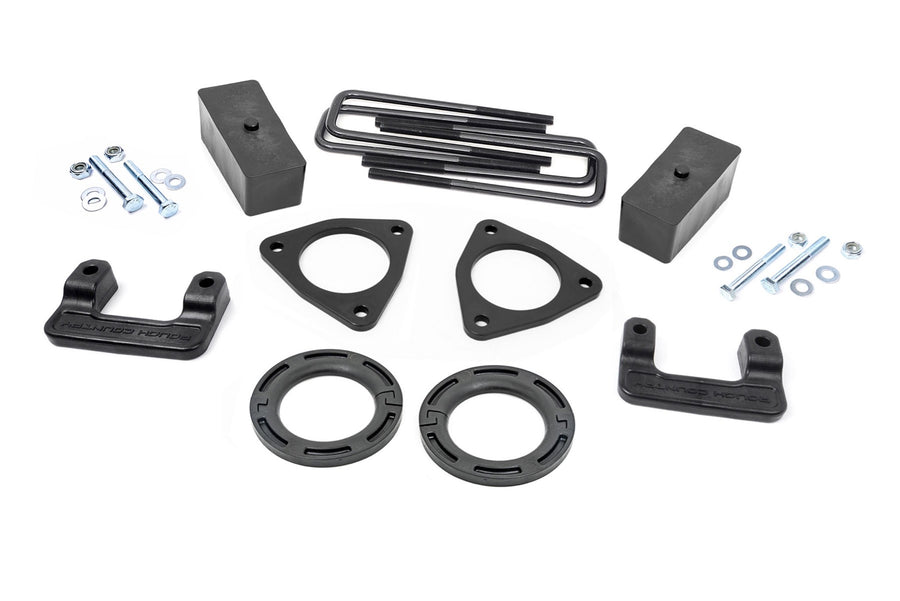 Kit de Nivelación de 2.5 Pulgadas | Stamped Acero | Chevy/GMC Sierra 1500 (16-18)/Silverado 1500 (07-18)