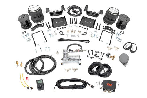 Kit de Resorte de Aire con Compresor | Controlador Inalámbrico | Kit de Elevación de 5 Pulgadas | Chevy/GMC 1500 (07-18)