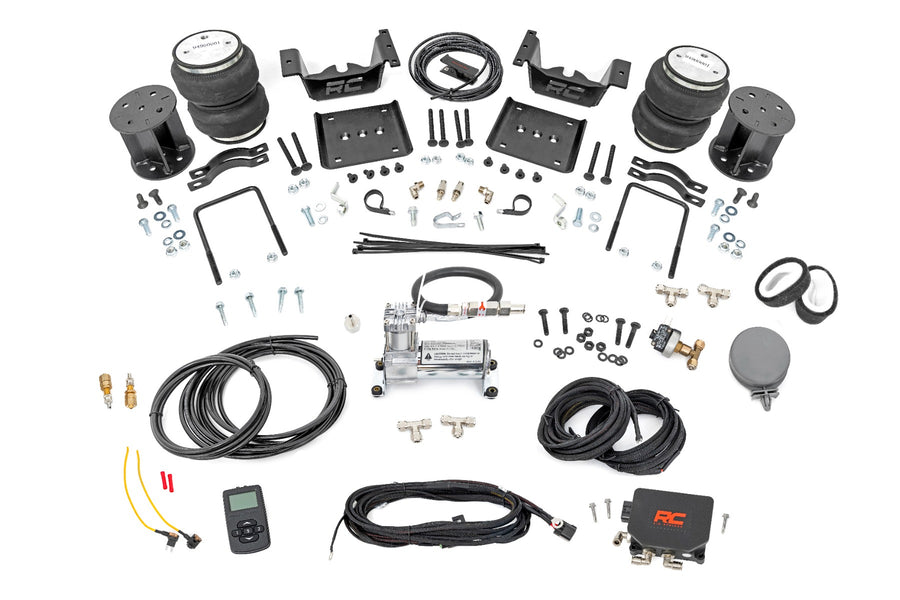 Kit de Resorte de Aire con Compresor | Controlador Inalámbrico | Kit de Elevación de 5 Pulgadas | Chevy/GMC 1500 (07-18)