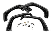 Kit de Guardabarros Planos de Alta Altura con LED | Tratado con Protección UV | Jeep Wrangler JK (07-18)