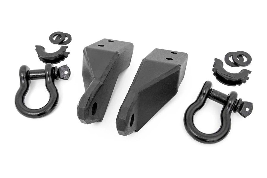 Soportes para Ganchos de Remolque | Grillete D | Soporte para Bull Bar | Toyota Tundra 2WD/4WD (2007-2021)
