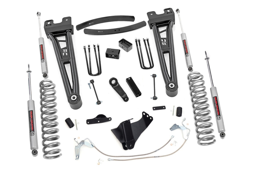 Kit de Elevación de 6 Pulgadas | Gasolina | Brazo Radial | Ford F-250/F-350 Super Duty 4WD (08-10)