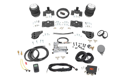 Kit de Resorte de Aire con Compresor | Controlador Inalámbrico | Altura de Fábrica | Ram 1500 (10-18 & Classic)
