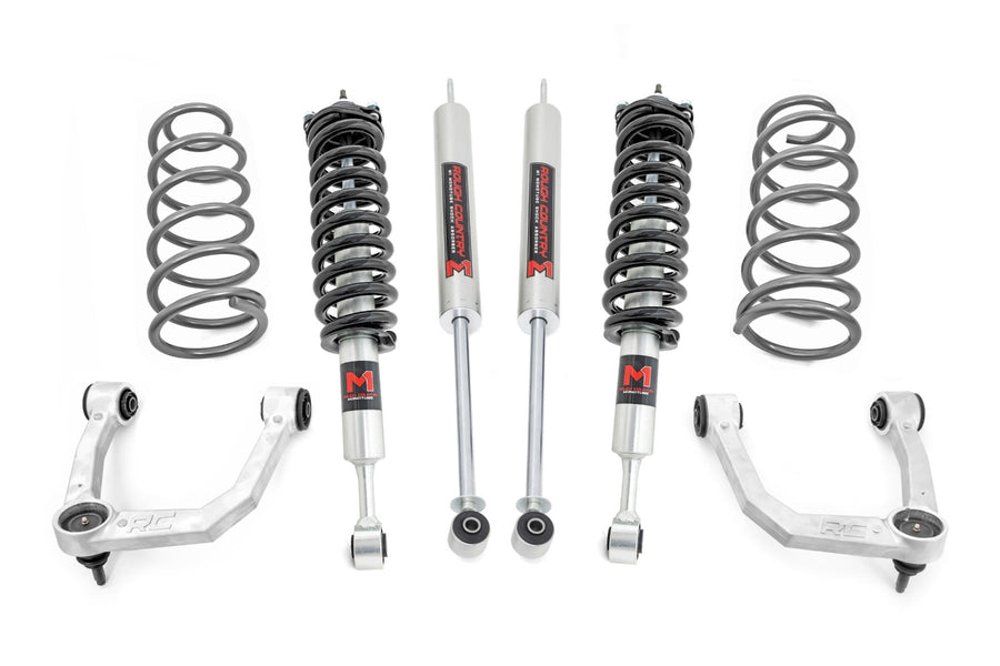 Kit de Elevación de 3 Pulgadas | Brazos de Control Superiores | RR Resortes | M1 Struts | Toyota 4Runner (10-24)