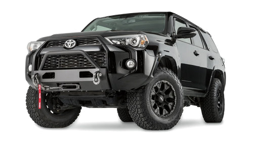 Base semi-oculta para winch con protector de parrilla para 2014-2024 Toyota 4Runner Warn