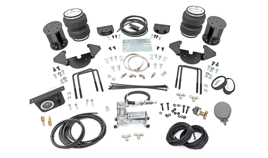 Kit de Resorte de Aire con Compresor | Kit de Elevación de 4-6 Pulgadas | Chevy/GMC Sierra/Silverado 1500 (19-26)