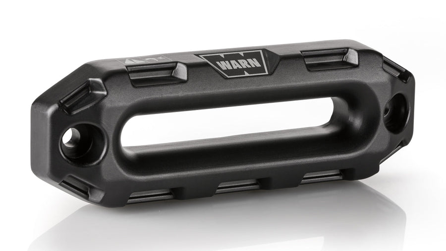 Guia / fairlead Epic, 1.5 in Thick, 10 in Wide Standard Opening - Black Warn SKU 100730