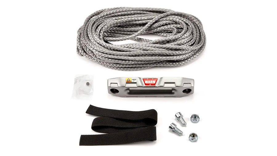 Kit de conversion a cable sintetico con Long Epic Hawse Guia / fairlead Warn SKU 100970