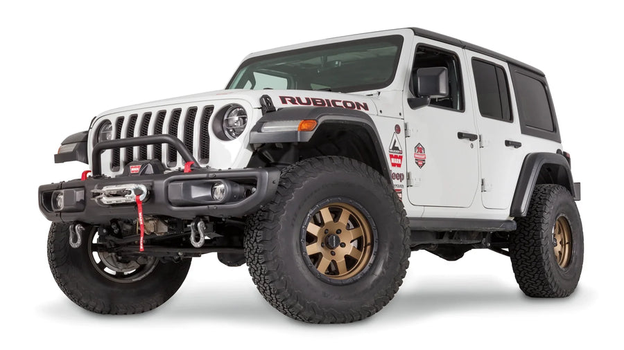 Low-Height Stinger protector de parrilla Tube para 2018-2021 Jeep Wrangler JL / 2020-2021 Jeep Gladiator JT Warn SKU 102355