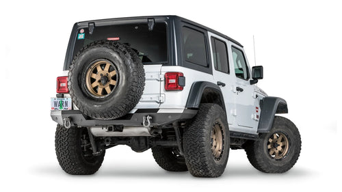 Elite trasero Defensa para 2018-2026 Jeep Wrangler JL - Without Tire Carrier Warn