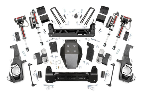 Kit de Elevación de 5 Pulgadas | NTD | Vertex Shocks | con Resortes de Carga Extra | Chevy/GMC 2500HD/3500HD (20-26)