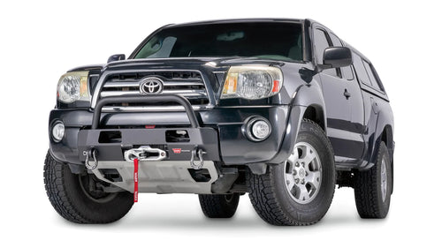 Base semi-oculta para winch con protector de parrilla para 2005-2011 Toyota Tacoma Warn