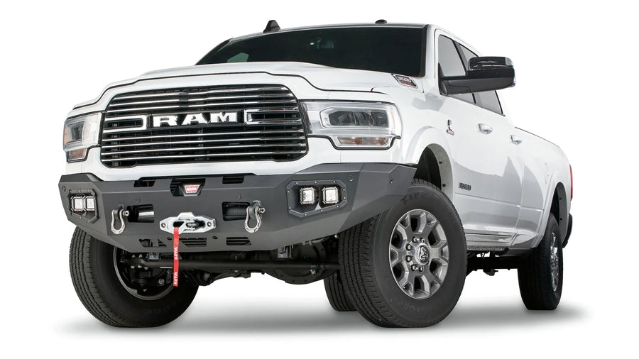 Ascent Front Defensa para 2019-2026 Ram 2500/3500 Warn SKU 104256