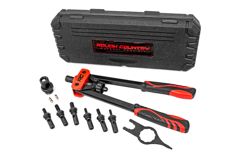 Kit de Herramientas para Remaches Roscados - 10 Piece System W/Quick Change Mandrel Set