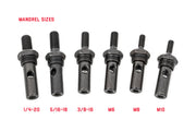 Kit de Herramientas para Remaches Roscados - 10 Piece System W/Quick Change Mandrel Set