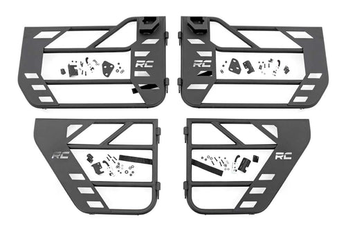 Puertas Tubulares | Delantero y Trasero | Jeep Gladiator JT/Wrangler JL 4WD (18-26)
