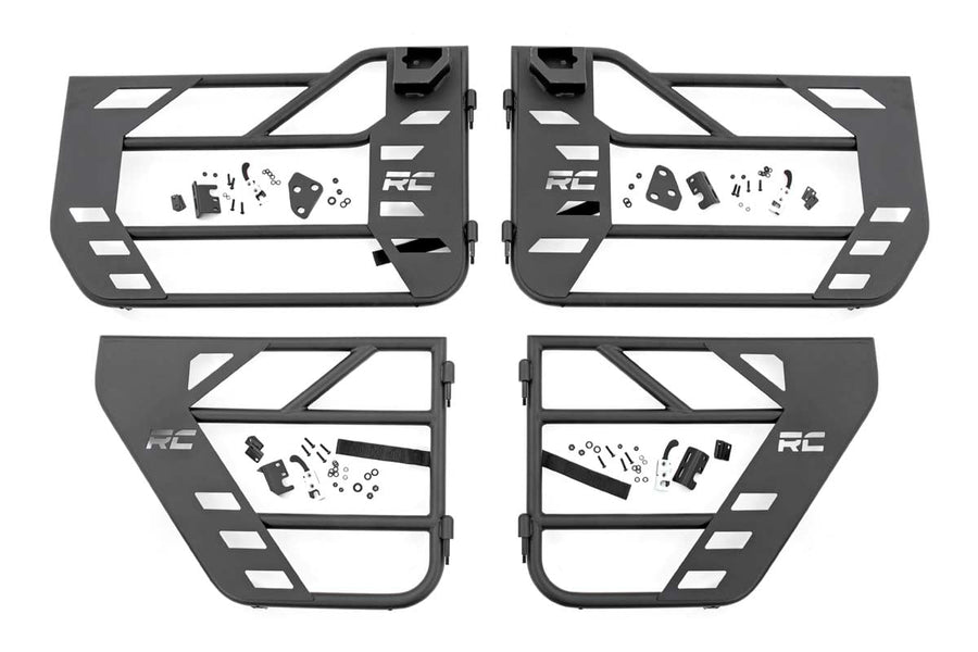 Puertas Tubulares | Delantero y Trasero | Jeep Gladiator JT/Wrangler JL 4WD (18-26)