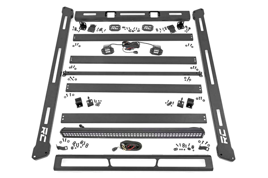 Rack de Techo | Luces Serie Negro | Jeep Wrangler JL (18-26)/Wrangler Unlimited (18-26)