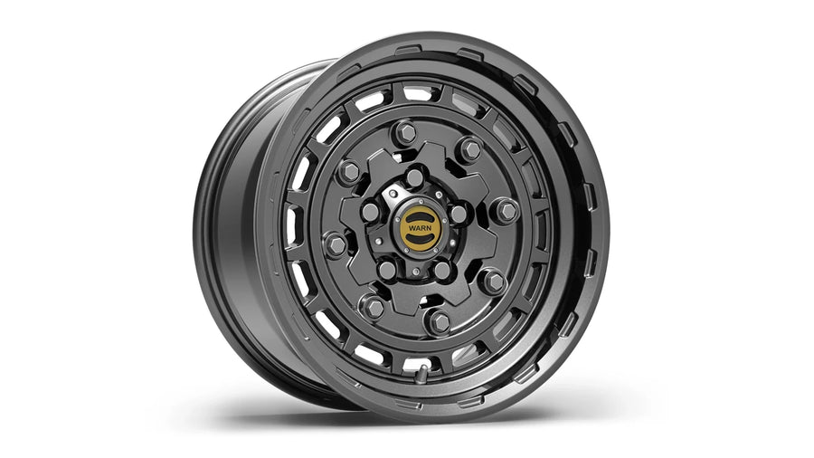 WARN Epic Jackhammer Wheel - Gray 5 Lug Warn SKU 106690