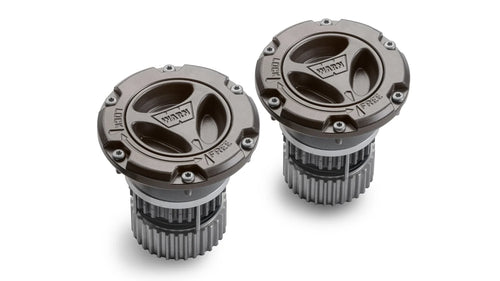 Locking Hubs para Ford Super Duty 35-Spline - Argent Gray Warn