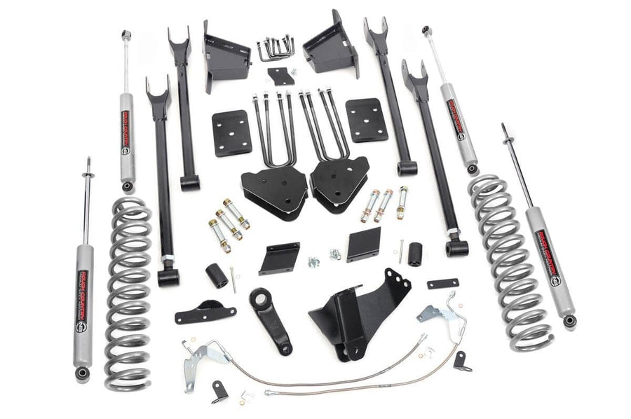Kit de Elevación de 6 Pulgadas | 4 Link | OVLD | Ford F-250 Super Duty 4WD (2011-2014)