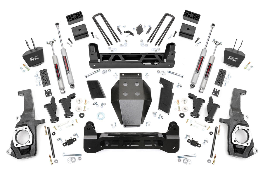 Kit de Elevación de 5 Pulgadas | Caída por Torsión | Chevy/GMC 2500HD/3500HD (11-19)