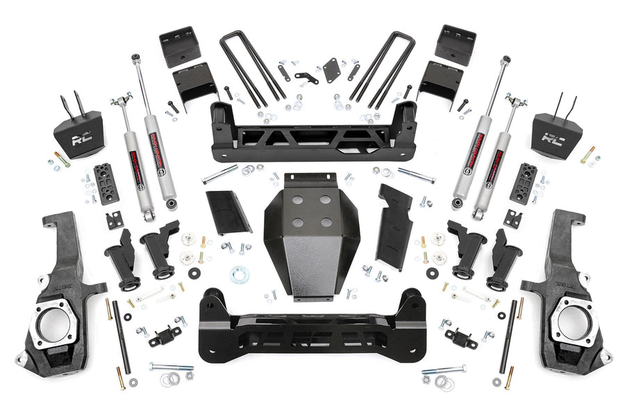 Kit de Elevación de 7.5 Pulgadas | Caída por Torsión | Chevy/GMC 2500HD/3500HD (11-19)