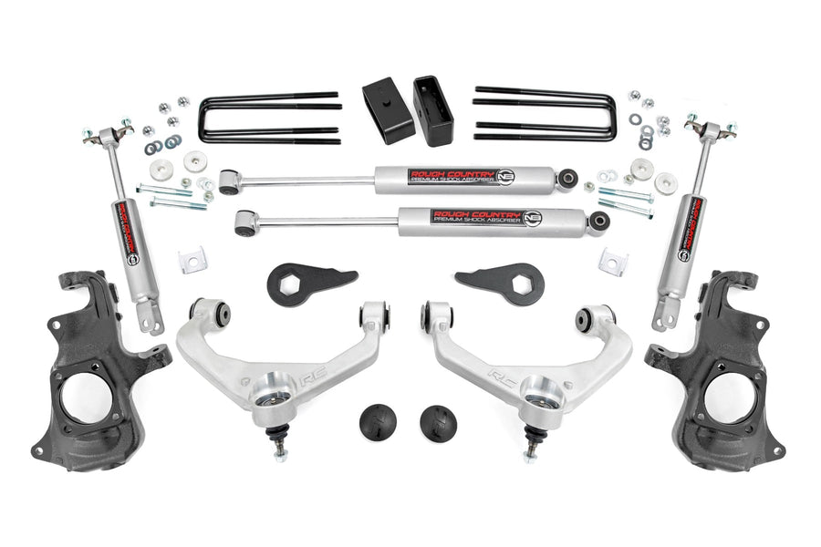 Kit de Elevación de 3.5 Pulgadas | Knuckle | con Resortes de Carga Extra | Chevy/GMC 2500HD/3500HD (11-19)