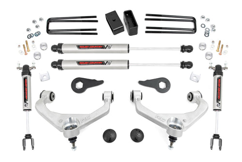 Kit de Elevación de 3.5 Pulgadas | V2 | con Resortes de Carga Extra | Chevy/GMC 2500HD/3500HD (11-19)