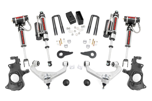 Kit de Elevación de 3.5 Pulgadas | Knuckle | Vertex | con Resortes de Carga Extra | Chevy/GMC 2500HD/3500HD (11-19)