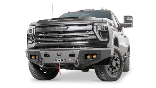 Ascent HD delantero Defensa para 2024-2026 Chevrolet Silverado 2500/3500 HD Warn