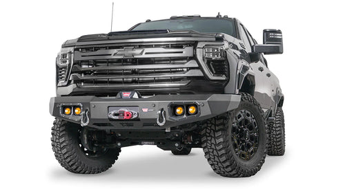 Ascent delantero Defensa para 2024-2026 Chevrolet Silverado 2500/3500 HD Warn