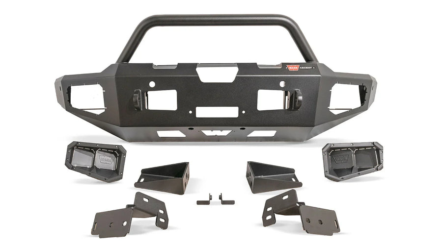 Ascent Front Defensa con Prerunner protector de parrilla para 2021-2023 Ford F-150 Warn SKU 110955