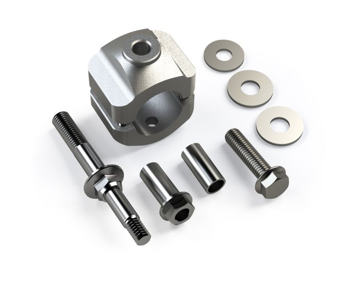 Kit reubicador de amortiguador de dirección para JK 1-5/8'' HD Tie Rod