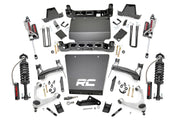 7 Inch Stamped Acero Brazo de Control Inferior Kit de Elevación | Brazo de Control Superior Forjado | Soporte | Vertex | Chevy/GMC 1500 (16-18)