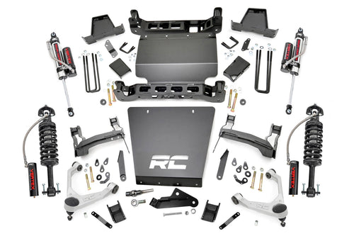 7 Inch Stamped Acero Brazo de Control Inferior Kit de Elevación | Brazo de Control Superior Forjado | Soporte | Vertex | Chevy/GMC 1500 (16-18)