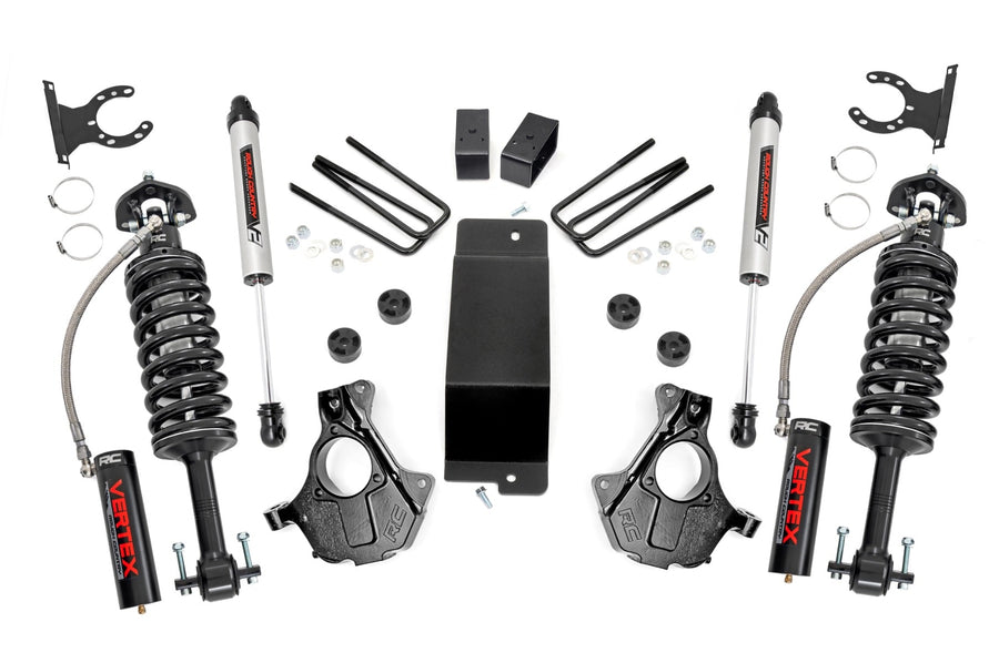 Kit de Elevación de 3.5 Pulgadas | Brazo de Control Inferior de Acero Fundido | Vertex/V2 | Chevy/GMC 1500 (07-13)