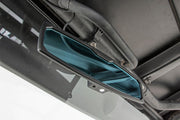 UTV Aluminio Rear View Mirror | Luz de Domo | 12" | 1.75-2" Mount